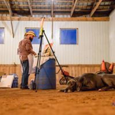 a group of people in a room