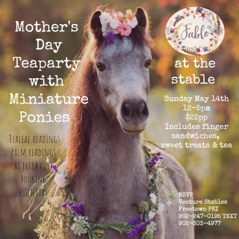 a brown horse standing next to a sign