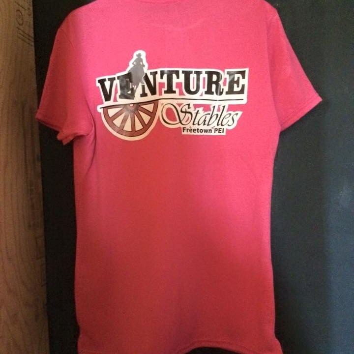 a person wearing a pink shirt