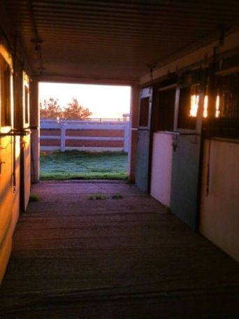 a room with a wooden floor