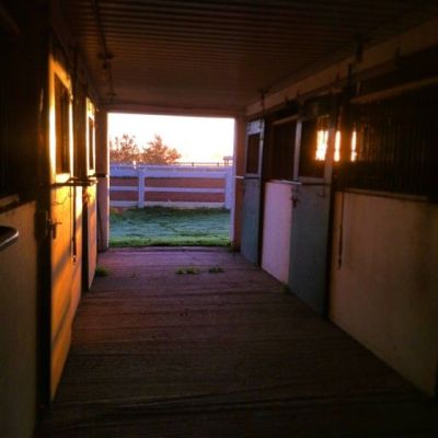 a room with a wooden floor