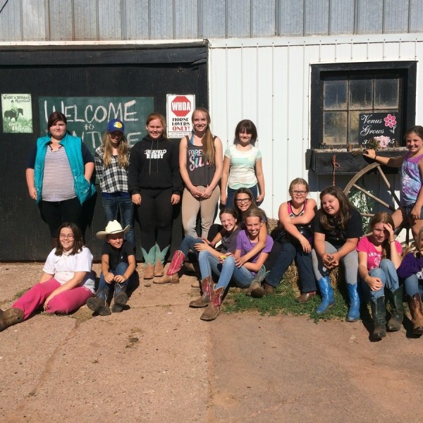 a group of people posing for a picture